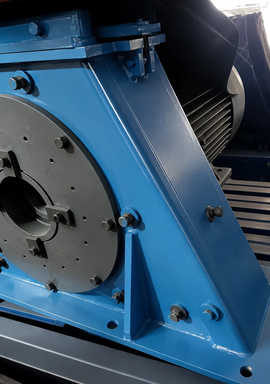 Blast wheel unit for explaining internal spare parts